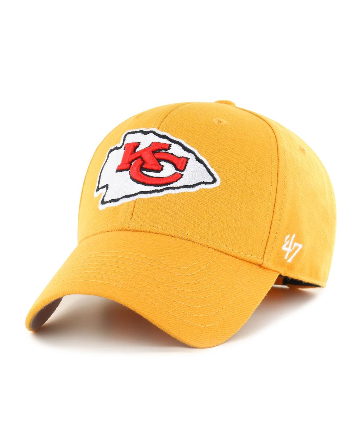 Men's '47Kansas City Chiefs Mvp Adjustable Hat - Gold
