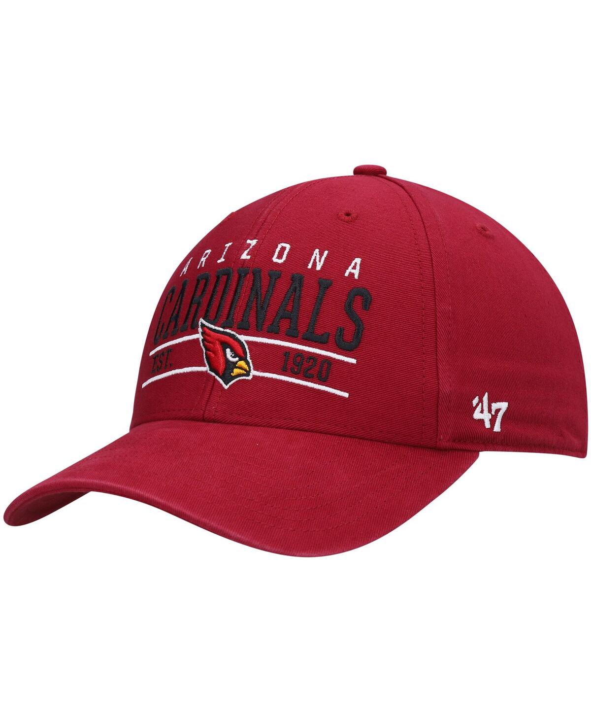 47 Brand Men's '47 Cardinal Arizona Cardinals Centerline Mvp Adjustable Hat