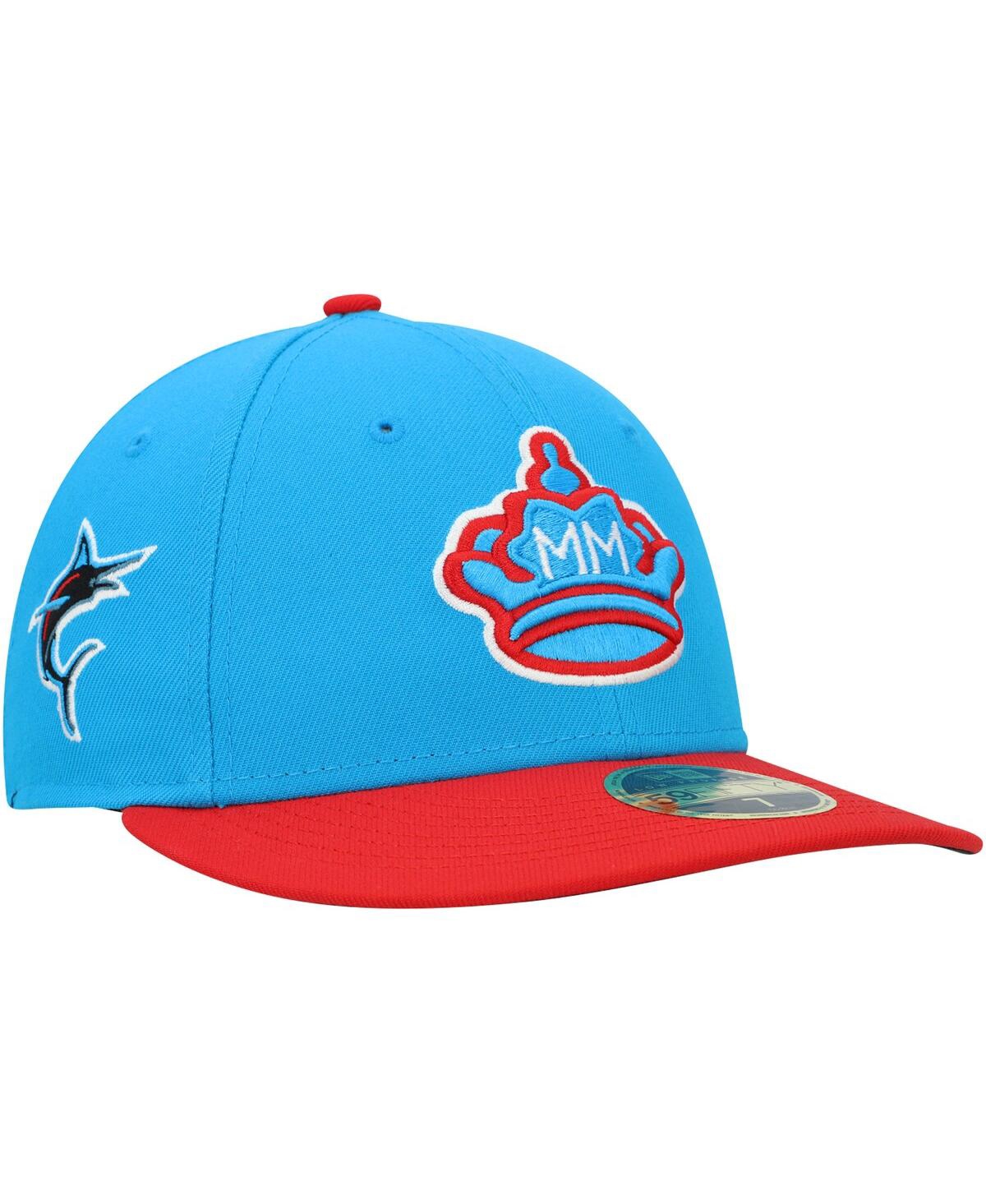 Men's New Era Red Miami Marlins City Connect 59FIFTY Fitted Hat - Red
