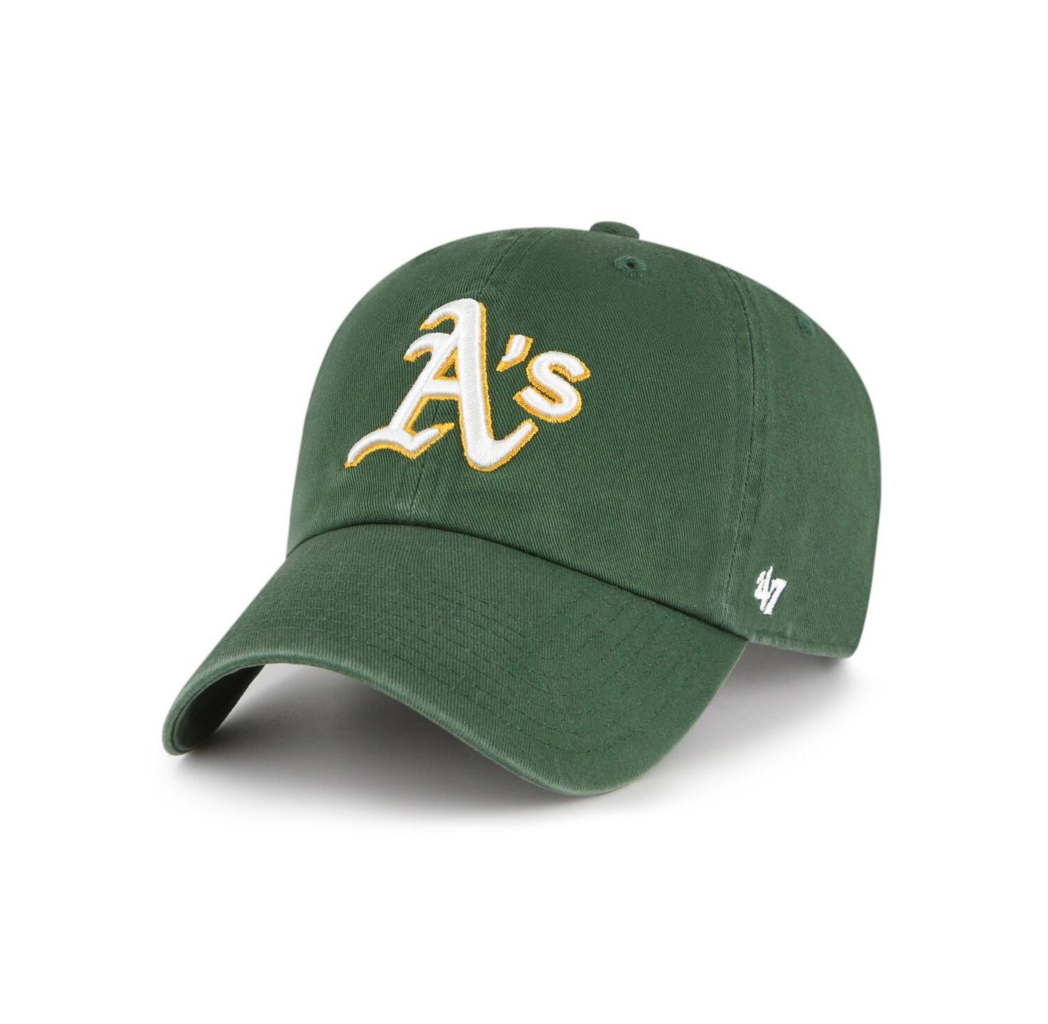 Men's Green Oakland Athletics Clean Up Adjustable Hat