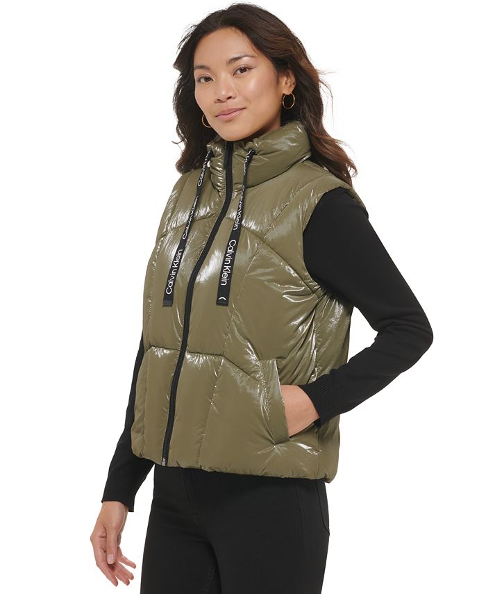 Calvin Klein Bianco Polyester Women's Vest