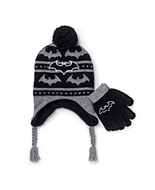 Big Boys Character License Cold Weather Hat and Gloves, 2 Piece Set