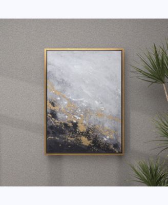 Canvas Contemporary Abstract Framed Wall Art, 30" x 2" x 40"