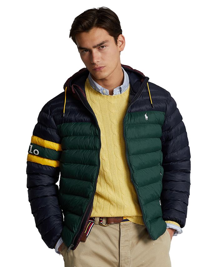 Polo Ralph Lauren Men's Packable Water-Repellent Jacket & Reviews - Coats &  Jackets - Men - Macy's