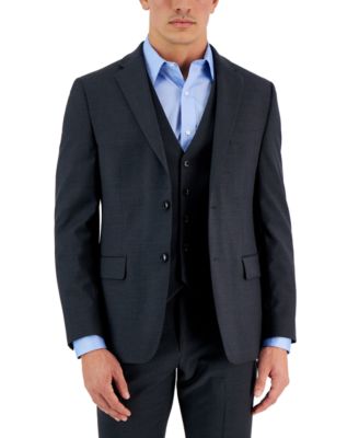 Tommy Hilfiger - Men's Modern-Fit TH Flex Stretch Solid Suit Jacket