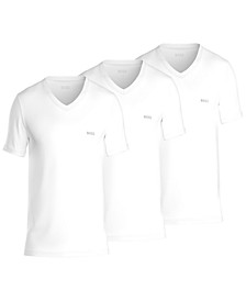 Men's 3-Pk. Classic Solid V-Neck T-Shirts