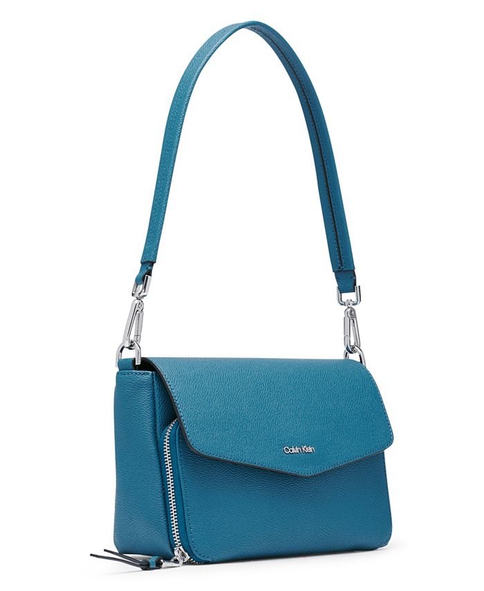 Calvin Klein Ava Flap Shoulder Bag & Reviews Handbags & Accessories
