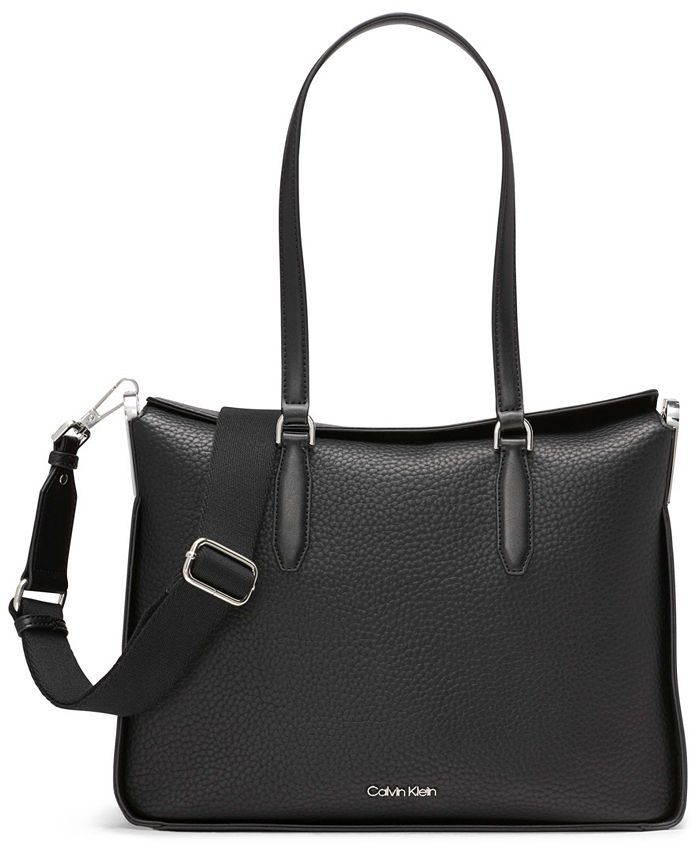 Calvin Klein Fay Convertible Tote Bag - Macy's