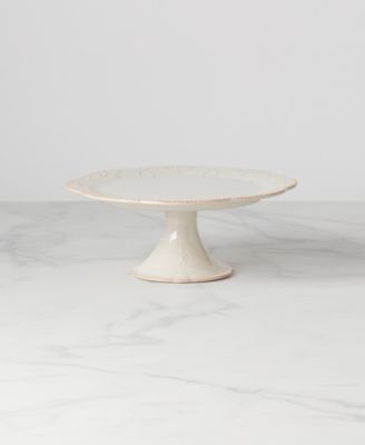 French Perle Medium Pedestal Cake Stand