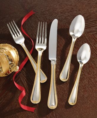 Vintage Jewel Gold 5-Piece Place Setting