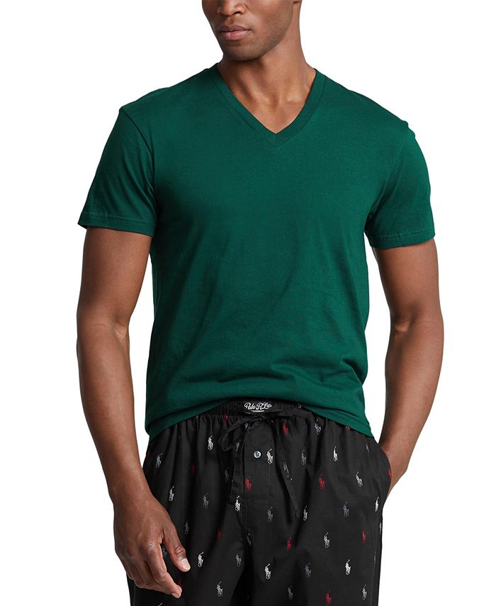 Polo Ralph Lauren Men's Classic-Fit V-neck T-Shirts, 3-Pack - Macy's