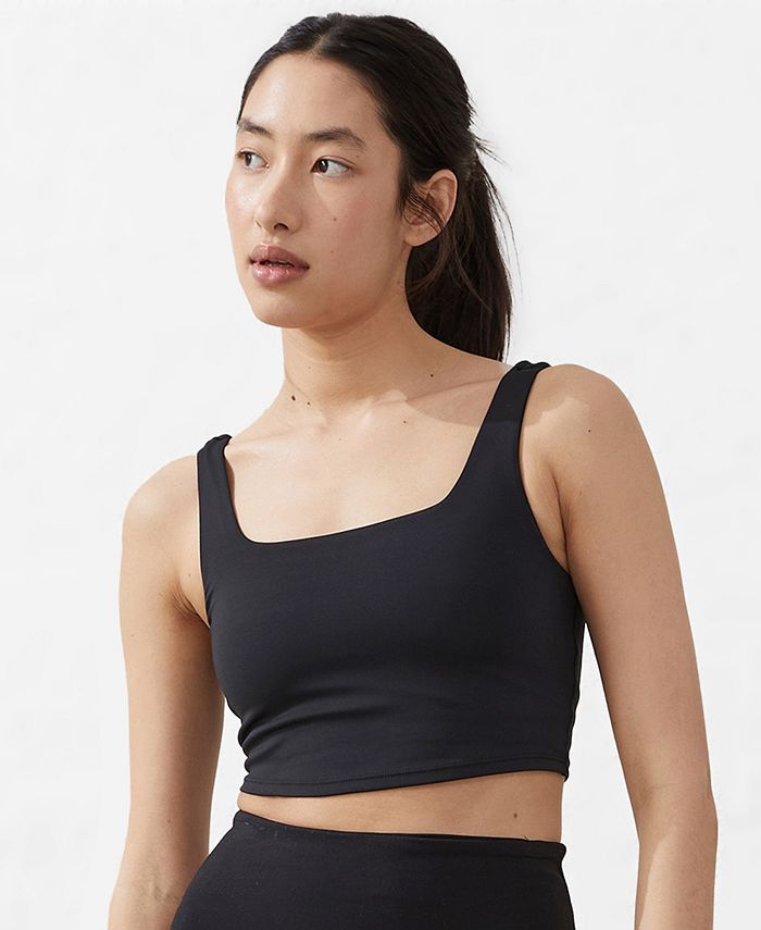 COTTON ON Women's Contouring Tiny Vestlette Top Macy's