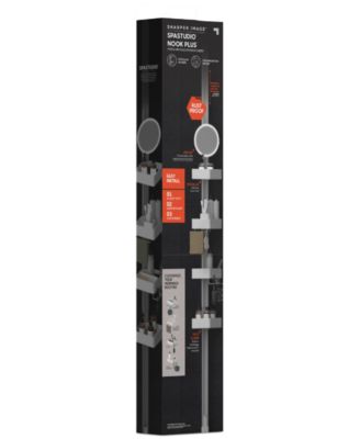 SpaStudio Tension-Pole 4-Tier Shower Caddy