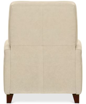 CLOSEOUT! Ashlinn 34" Pastel Leather Pushback Recliner, Created for Macy's