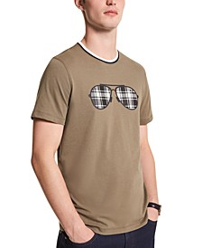 Men's Aviators Modern-Fit Logo Graphic T-Shirt 