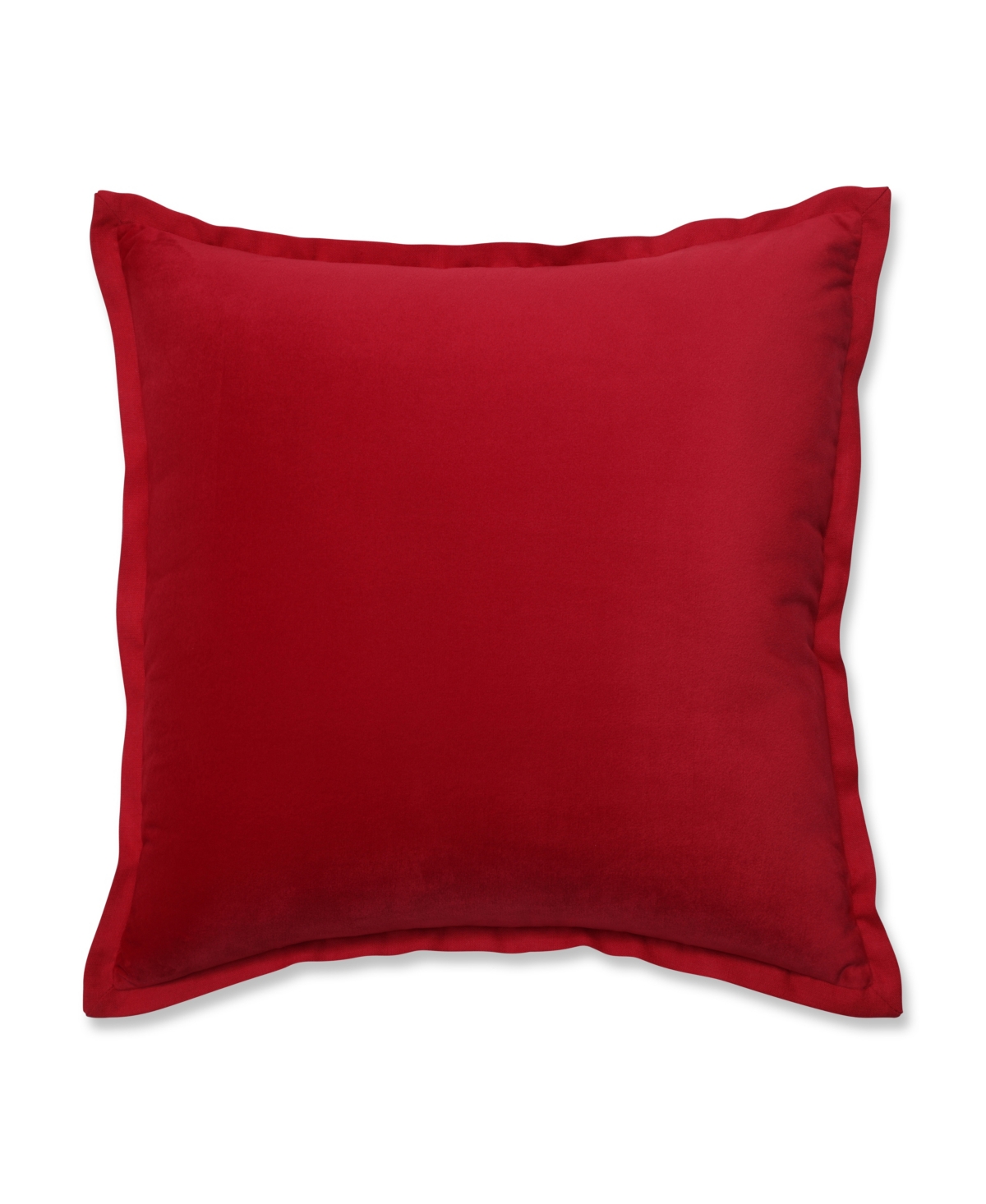 Pillow Perfect Velvet Flange Decorative Pillow, 18