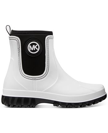Michael Kors Women's Montaigne Lace-Up Cozy Lug Sole Rain Boots - Macy's