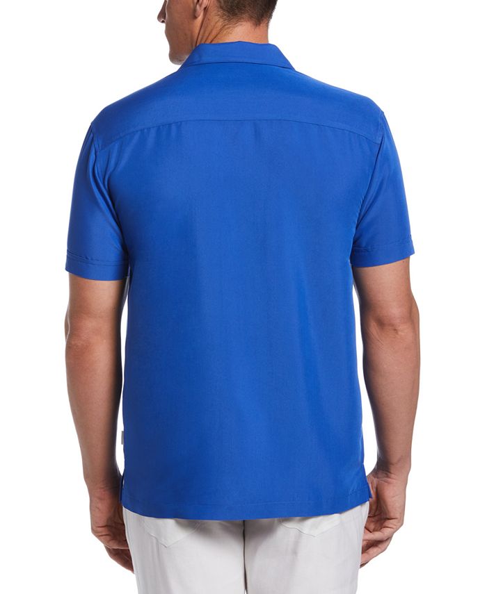 Cubavera Men's Tri-Color Camp Shirt & Reviews - Casual Button-Down ...