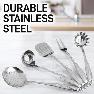 Stainless Steel Cooking Utensil - 5 Piece Set