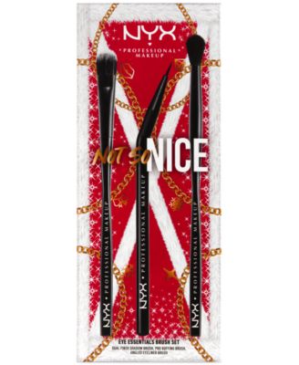 NYX Professional Makeup - 3-Pc. Holiday Face Essentials Brush Set