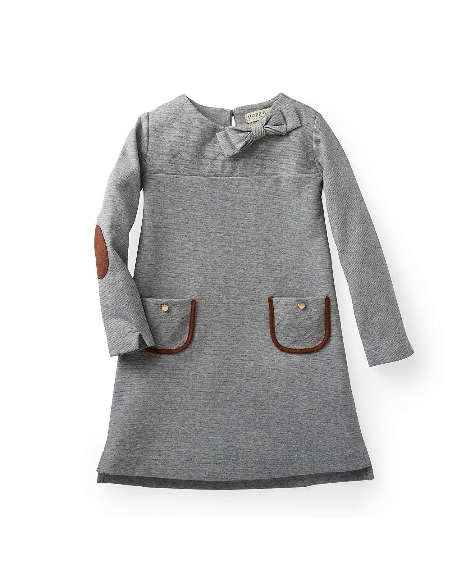 Baby Girls Hope and Henry Quilted Ponte Riding Dress
