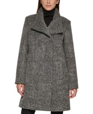 Asymmetrical wool coat women's online