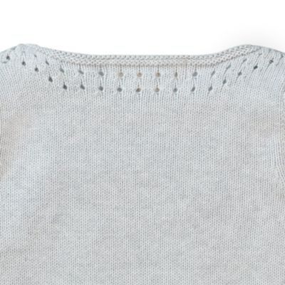 Baby Girls Pointelle Detail Sweater