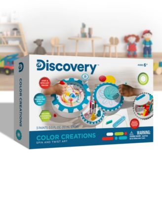 Spiral and Spin Art Station-Set includes - Spin Station