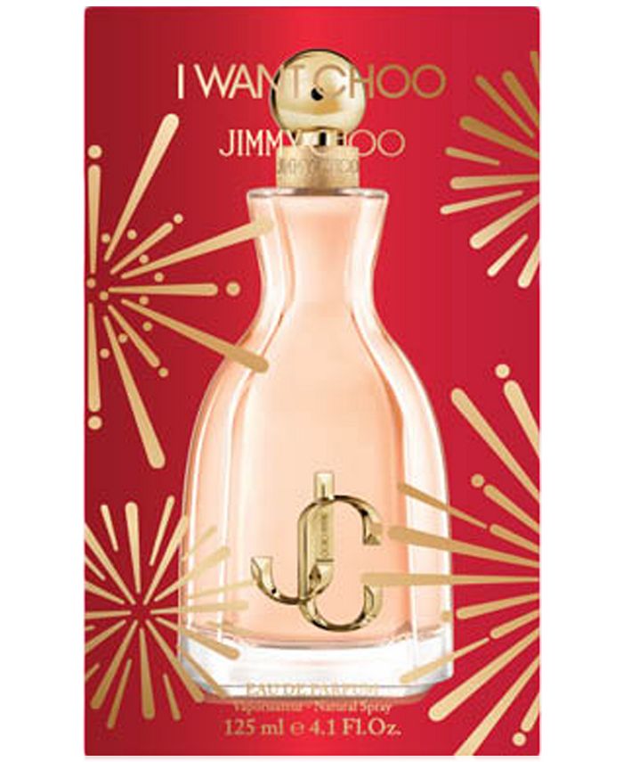 Jimmy Choo I Want Choo Eau de Parfum Holiday Limited-Edition, 4.1