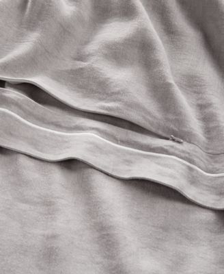 Linen/Modal Blend 3-Pc. Duvet Cover Set, Full/Queen, Exclusively at Macy’s