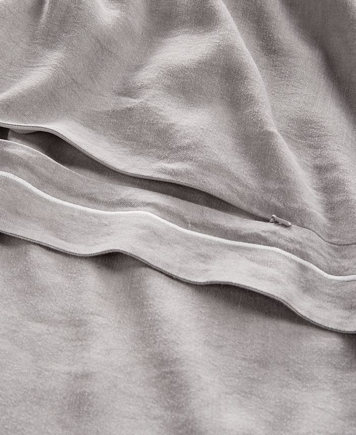 Hotel Collection Linen/Modal Blend 3Pc. Duvet Cover Set, Full/Queen