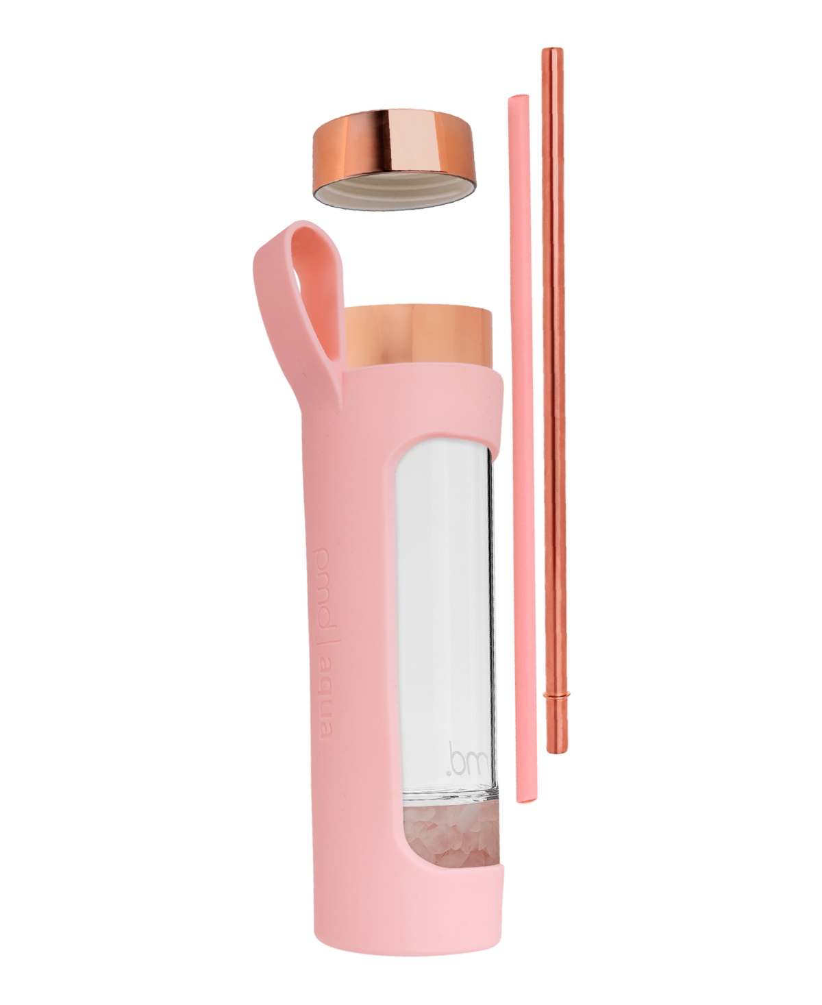 Aqua Water Bottle Kit, 16.2 fl oz. - Rose Quartz