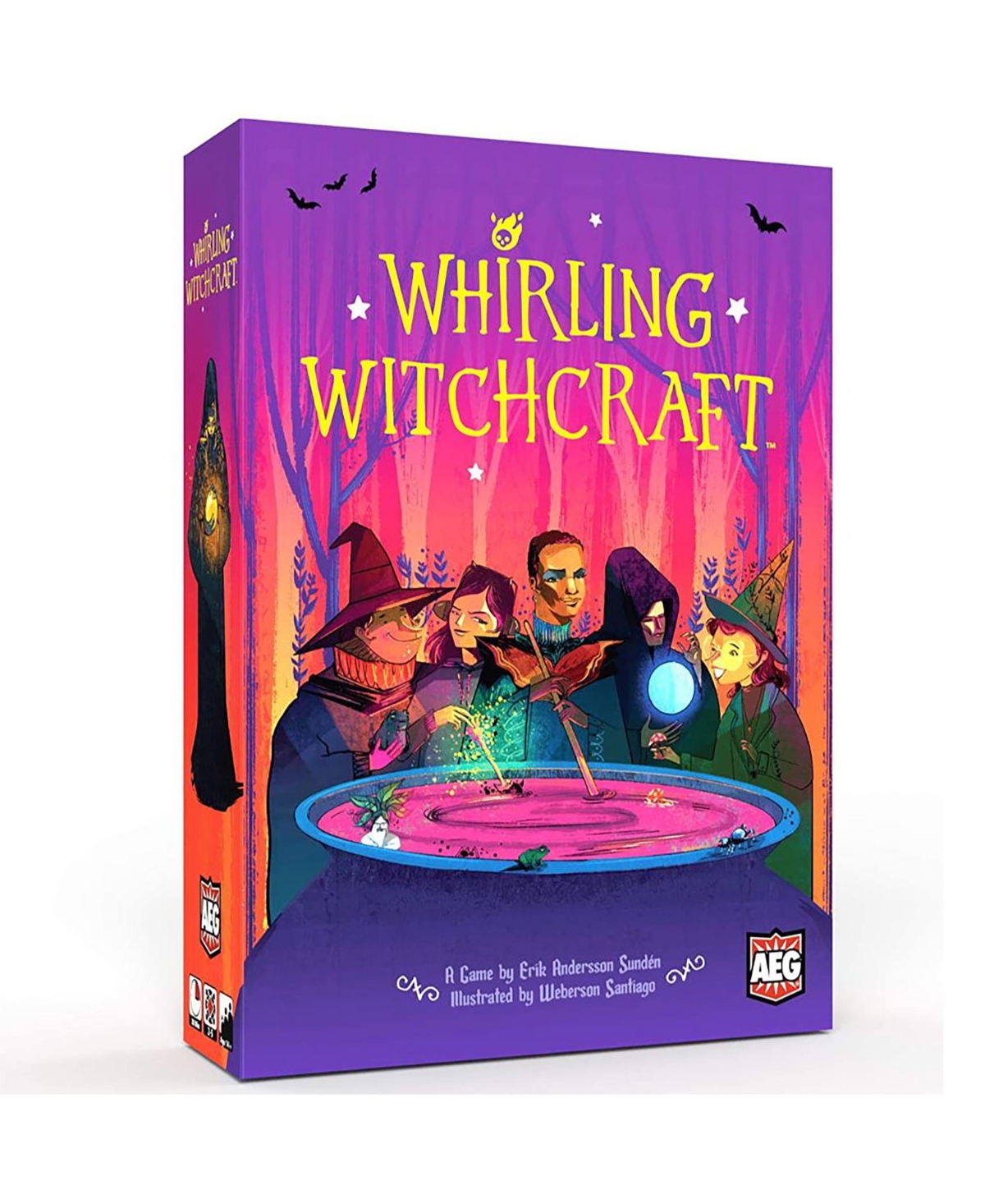 Alderac Entertainment Group Whirling Witchcraft Magical Board Game  Aeg In Multi