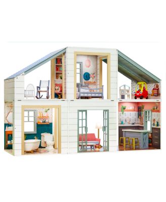 Little Tikes Real Wood Stack 'n Style™ Dollhouse with 14