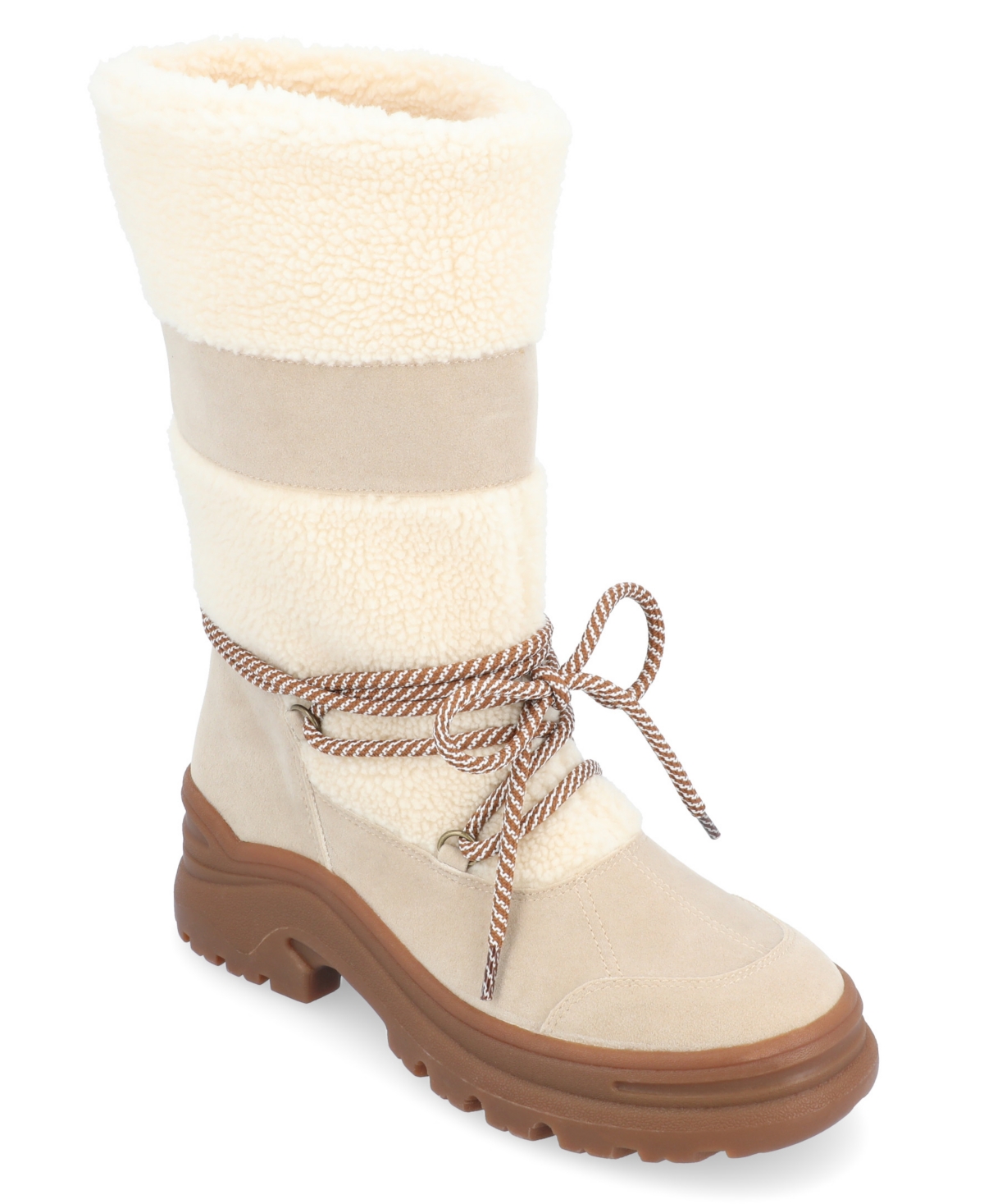 Journee Collection Women's Galina Winter Boots In Tan