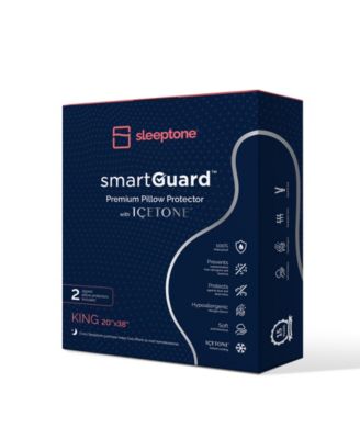 Water-resistant Premium Ice Silk 2-Pack Pillows Protector, King