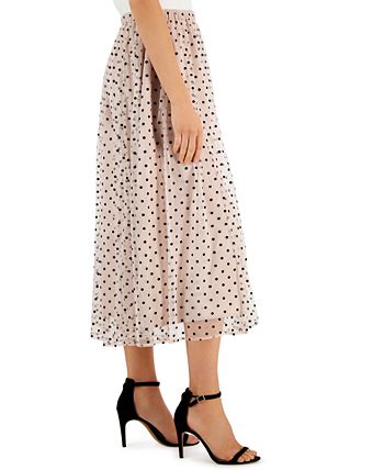 Polka dot net skirt online