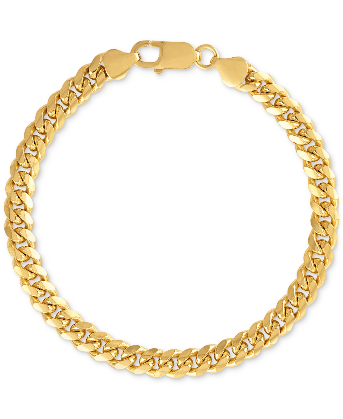 Esquire Men's Jewelry Cuban Link Chain Bracelet, Created for Macy's