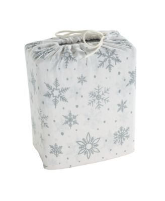 Printed 100% Brushed Cotton Flannel 4-Pc.Sheet Set, Full