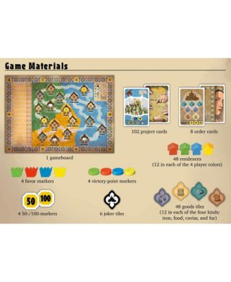 Capstone Games Catherine Cities of the Tsarina Board Game Capstone Games