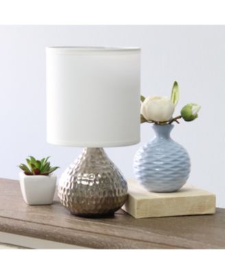 Hammered Drip Mini Table Lamp