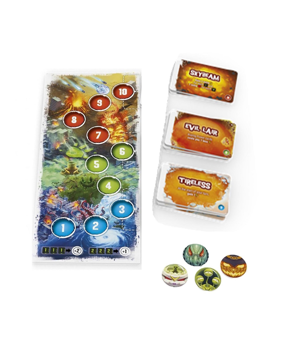 Shop Iello King Of Tokyo Micro Expansion Wickedness Gauge  Games In Multi
