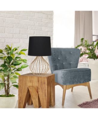 Geometrically Wired Table Lamp