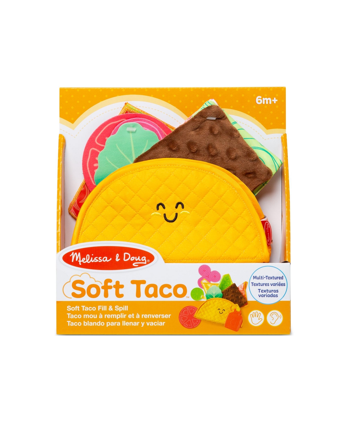 Shop Melissa & Doug Soft Taco Fill Spill, Set Of 12 In Multi