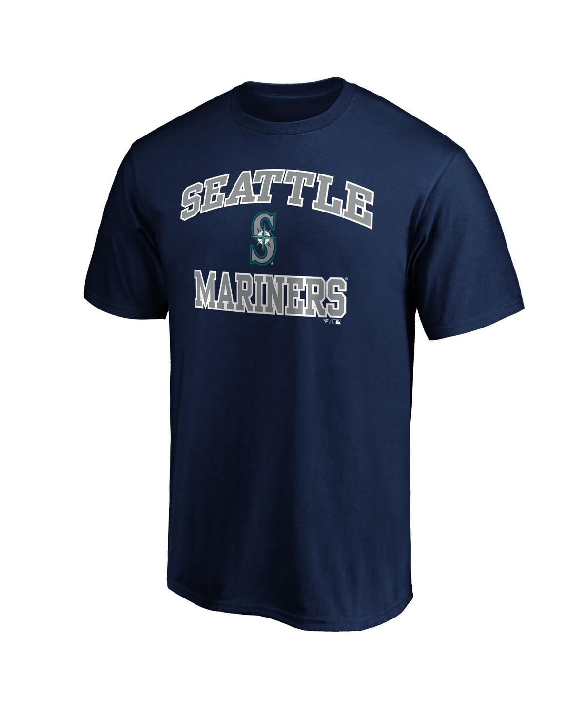 Men's FanaticsSeattle Mariners Heart and Soul T-shirt - Navy