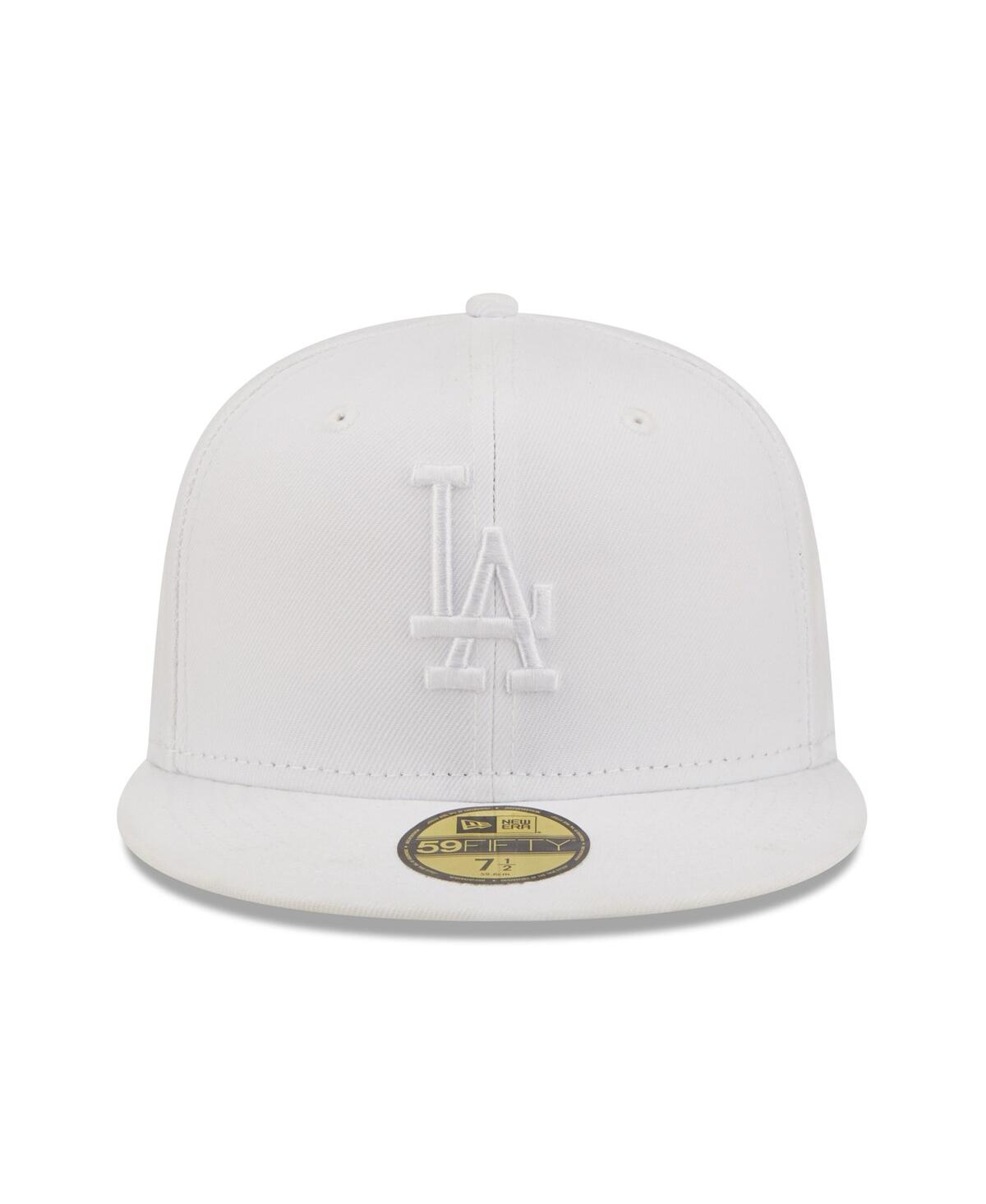 Men's New Era Los Angeles Dodgerson59FIFTY Fitted Hat - White