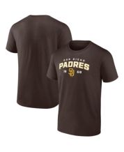 Women's Starter Brown/Gold San Diego Padres Power Move T-Shirt Size: Small