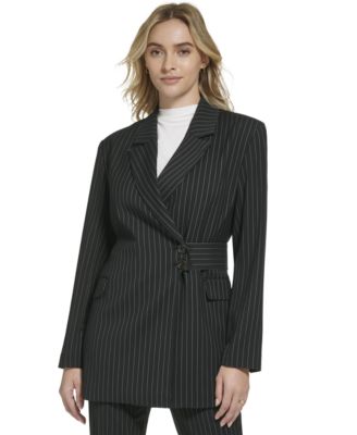 pinstripe womens jacket
