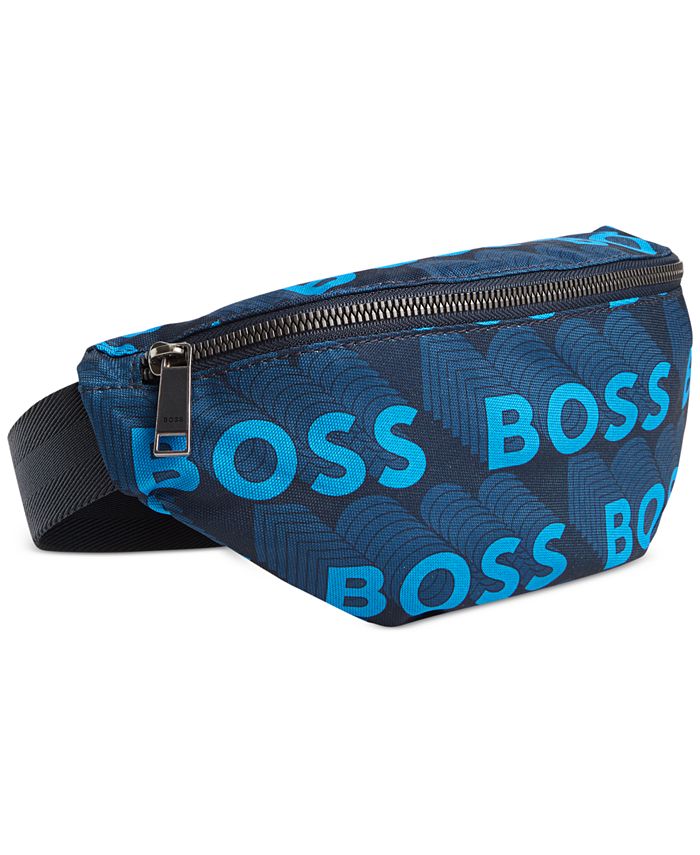 BOSS Hugo Men's Repeating Logo Fanny Pack Macy's