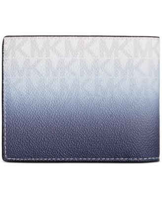 Michael Kors Men's Ombre Signature MK Logo L-Fold Wallet